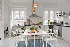 Cocina-comedor moderno